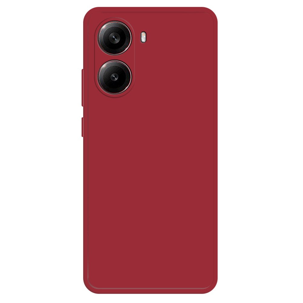 Xiaomi Poco X7 Pro 5G / Redmi Turbo 4 5G TPU-skal med rak kant och skydd, mobilskydd