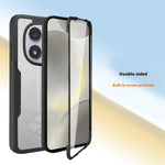 For Xiaomi Poco X7 5G / Redmi Note 14 Pro+ 5G / Note 14 Pro 5G Case Acrylic + TPU Clear Phone Cover with PET Screen Film