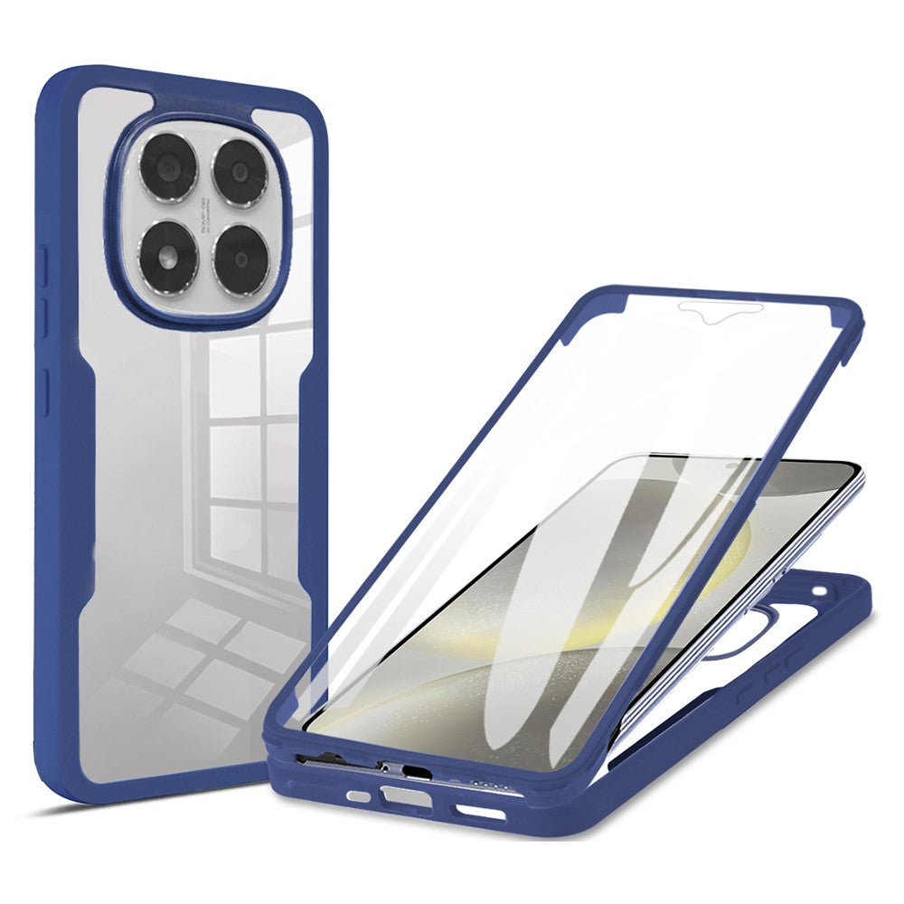 For Xiaomi Poco X7 5G / Redmi Note 14 Pro+ 5G / Note 14 Pro 5G Case Acrylic + TPU Clear Phone Cover with PET Screen Film