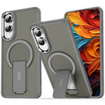 For Samsung Galaxy S25 Edge Magnetic Case PC + TPU Phone Cover with Kickstand