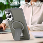 For Samsung Galaxy S25 Edge Magnetic Case PC + TPU Phone Cover with Kickstand
