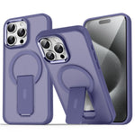 For iPhone 13 Pro Max / 12 Pro Max Case Compatible with MagSafe PC + TPU Phone Cover with Kickstand