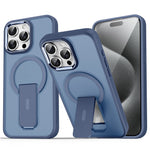 For iPhone 13 Pro Max / 12 Pro Max Case Compatible with MagSafe PC + TPU Phone Cover with Kickstand