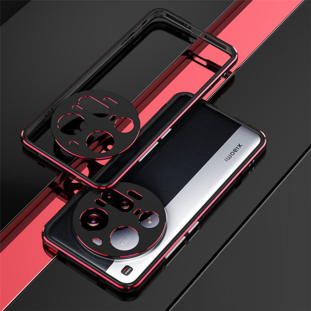 For Xiaomi 15 Ultra Bumper Case Metal Frame Phone Cover with Camera Lens Guard