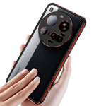 For Xiaomi 15 Ultra Bumper Case Metal Frame Phone Cover with Camera Lens Guard