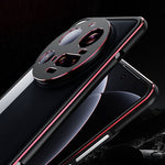 For Xiaomi 15 Ultra Bumper Case Metal Frame Phone Cover with Camera Lens Guard