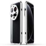 For Xiaomi 15 Ultra Bumper Case Metal Frame Phone Cover with Camera Lens Guard