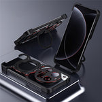 For Xiaomi 15 Ultra Case Kickstand Metal Bumper Magnetic Phone Cover