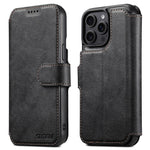 SUTENI Q-05 For iPhone 14 Pro Max Wallet Case 2 in 1 Detachable Leather Flip Phone Cover with Stand