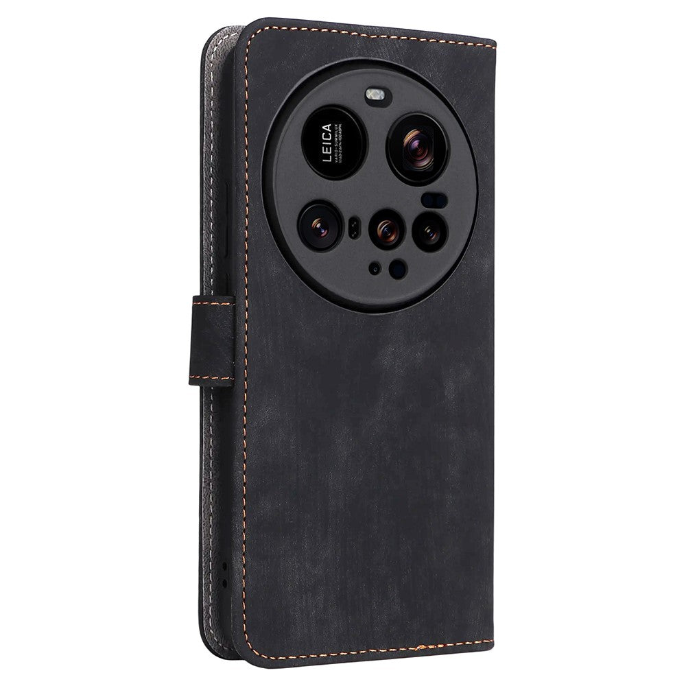 For Xiaomi 15 Ultra Case Wallet RFID Blocking PU Leather Cover Viewing Stand