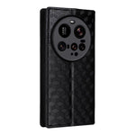 For Xiaomi 15 Ultra Case Wallet Rhombus Imprinted Leather Phone Cover