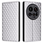 For Xiaomi 15 Ultra Case Wallet Rhombus Imprinted Leather Phone Cover