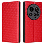 For Xiaomi 15 Ultra Case Wallet Rhombus Imprinted Leather Phone Cover
