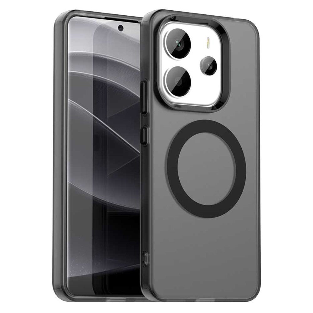 Xiaomi Redmi Note 14 4G (164.84mm) skal Magnetiskt skal Fallskyddande hybridmobil baksida