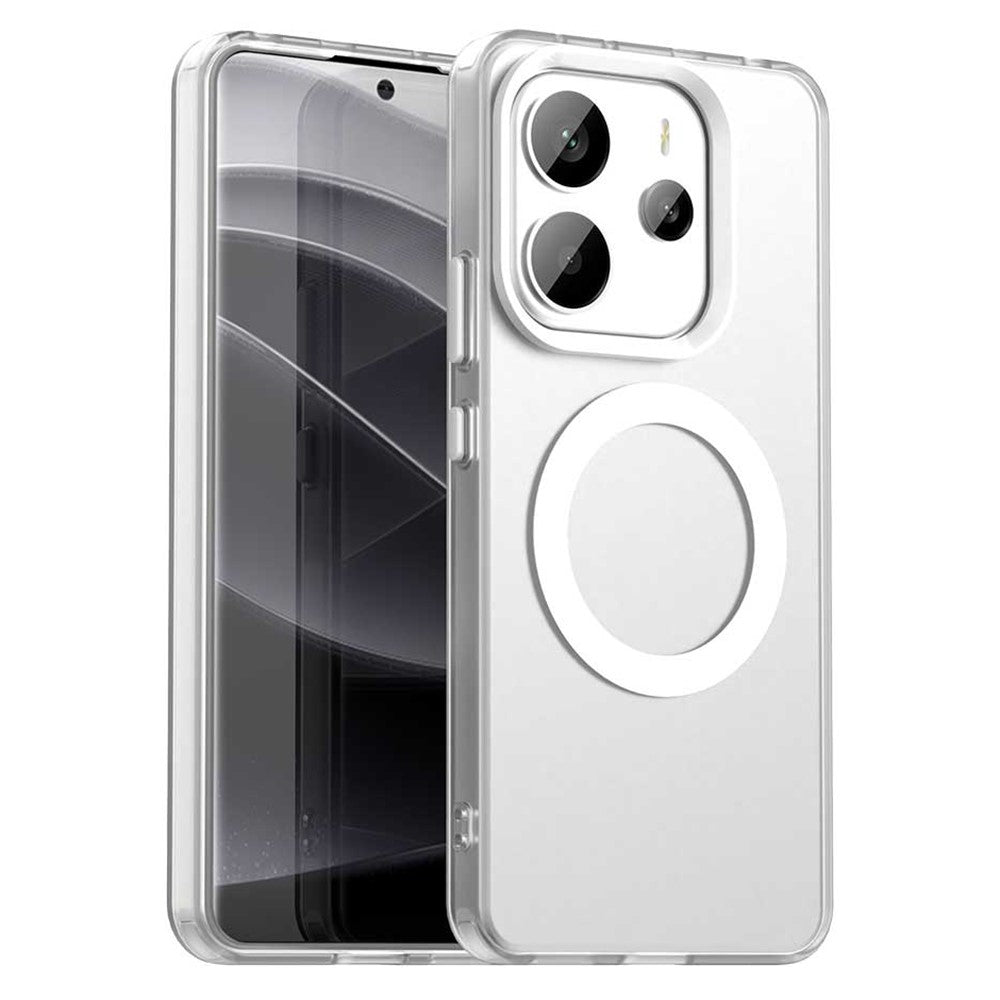 Xiaomi Redmi Note 14 4G (164.84mm) skal Magnetiskt skal Fallskyddande hybridmobil baksida
