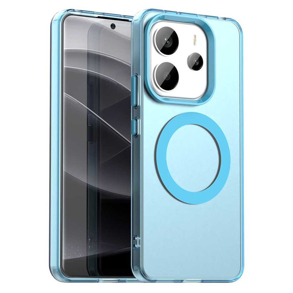 Xiaomi Redmi Note 14 4G (164.84mm) skal Magnetiskt skal Fallskyddande hybridmobil baksida