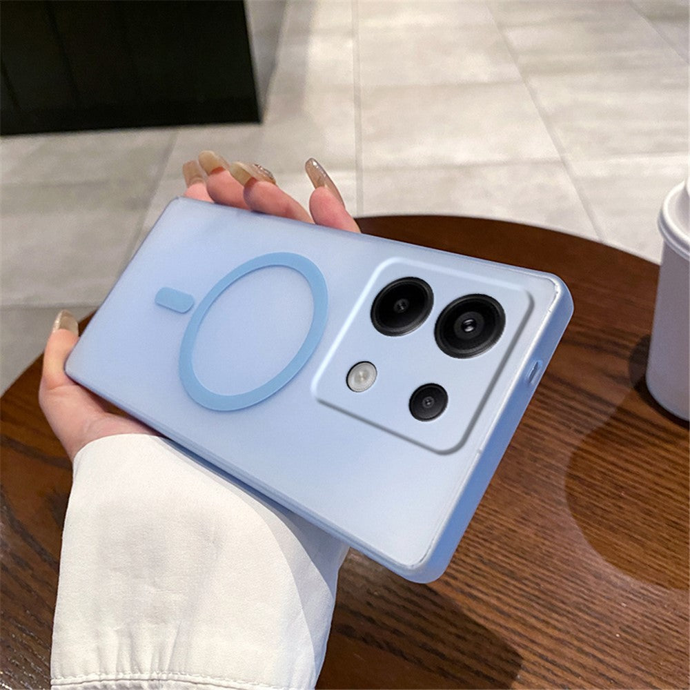 For Xiaomi Redmi Note 13 Pro 5G / Poco X6 5G Magnetic Case Precise Cutouts Matte PC Phone Cover