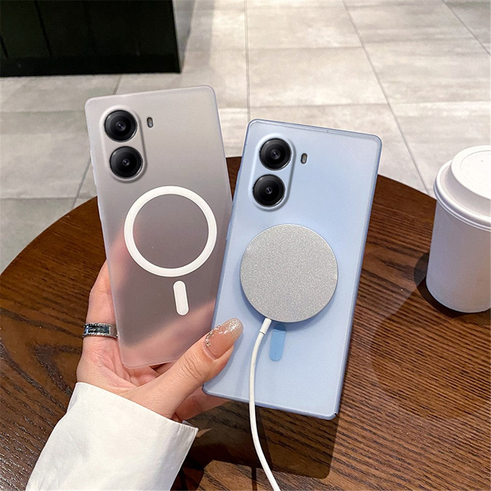 For Xiaomi Redmi Turbo 4 5G Magnetic Case Precise Cutouts Matte PC Phone Cover