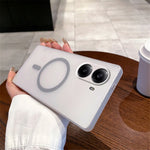 For Xiaomi Redmi Turbo 4 5G Magnetic Case Precise Cutouts Matte PC Phone Cover