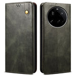 For Xiaomi 15 Ultra Case Crazy Horse Texture Waxy Leather Wallet Stand Phone Cover