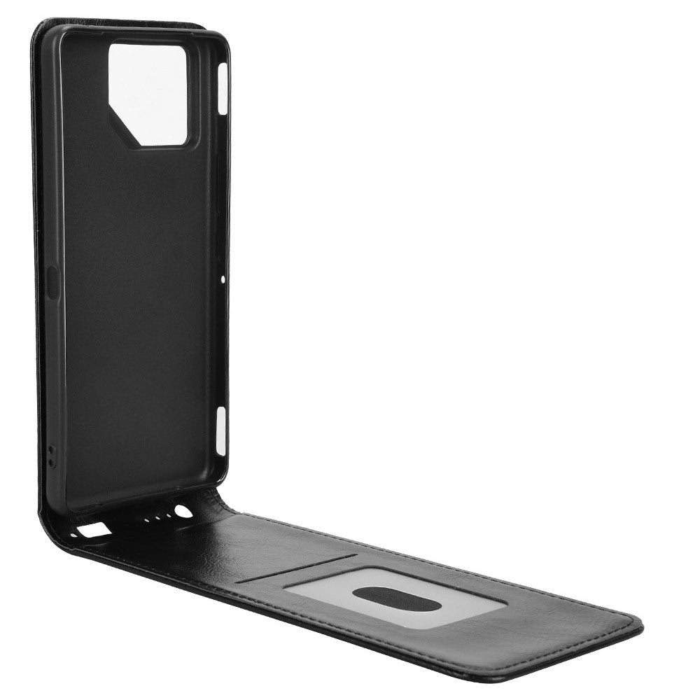 For Asus ROG Phone 9 5G  /  ROG Phone 9 Pro 5G Case with Card Slot Magnetic Vertical Flip Leather Phone Cover