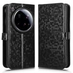 For Xiaomi 15 Ultra Wallet Case Dot Pattern Imprint PU Leather Phone Cover