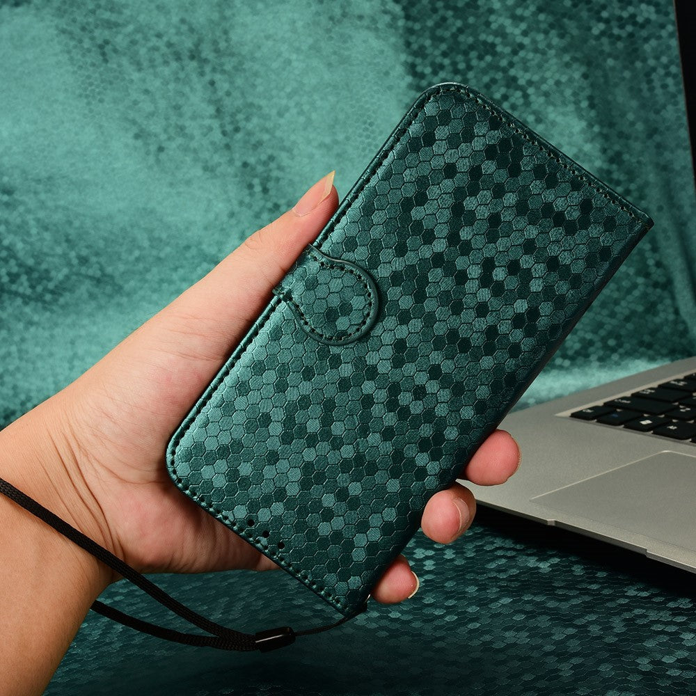 For Xiaomi 15 Ultra Wallet Case Dot Pattern Imprint PU Leather Phone Cover