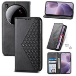 For Xiaomi 15 Ultra Case Calf Texture PU Leather Phone Cover with Wallet