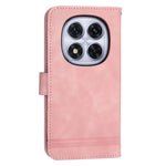 DIERFENG DF-03 For Xiaomi Redmi Note 14 Pro 4G Leather Case Lines Imprint Wallet Phone Cover