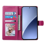 For Xiaomi 15 Ultra Stand Case Litchi Texture Leather Wallet Phone Cover Magnetic Snap