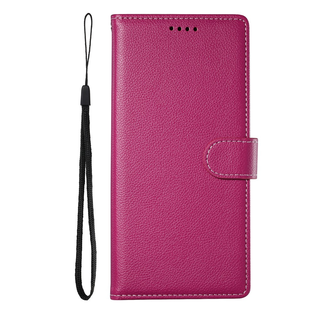 For Xiaomi 15 Ultra Stand Case Litchi Texture Leather Wallet Phone Cover Magnetic Snap