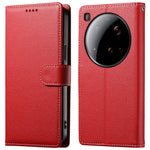 For Xiaomi 15 Ultra Stand Case Litchi Texture Leather Wallet Phone Cover Magnetic Snap