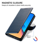 For Xiaomi Poco X7 Pro 5G  /  Redmi Turbo 4 5G Stand Case Litchi Texture Leather Wallet Phone Cover Magnetic Snap