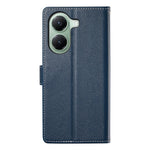 For Xiaomi Poco X7 Pro 5G  /  Redmi Turbo 4 5G Stand Case Litchi Texture Leather Wallet Phone Cover Magnetic Snap