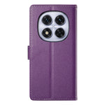 For Xiaomi Redmi Note 14 Pro 4G Stand Case Litchi Texture Leather Wallet Phone Cover Magnetic Snap