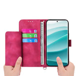 For Xiaomi Redmi Note 14 Pro 4G Case Flower Pattern PU Leather Wallet Phone Cover with Strap