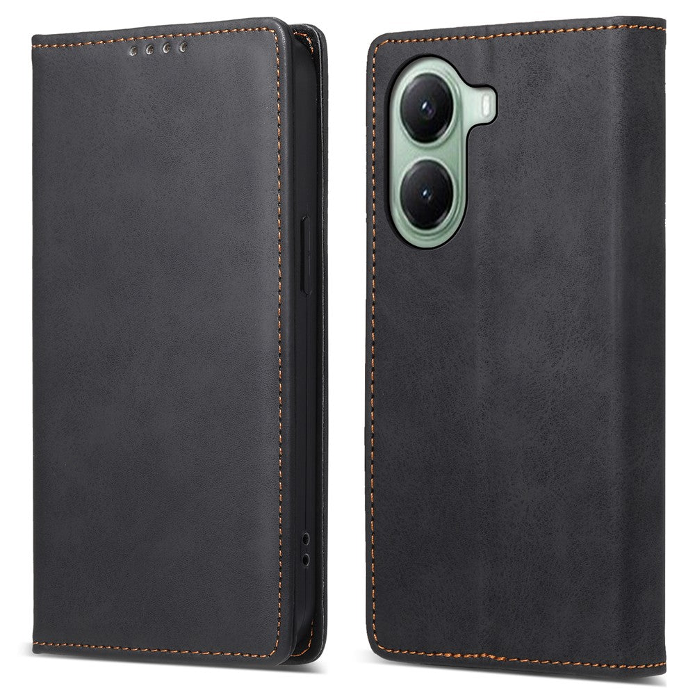 For Xiaomi Poco X7 Pro 5G  /  Redmi Turbo 4 5G Wallet Case RFID Blocking PU Leather Phone Cover