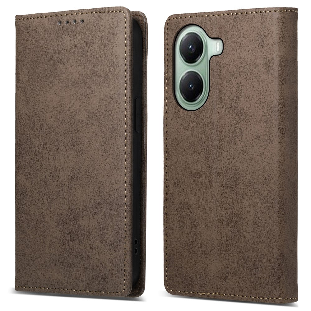 For Xiaomi Poco X7 Pro 5G  /  Redmi Turbo 4 5G Wallet Case RFID Blocking PU Leather Phone Cover