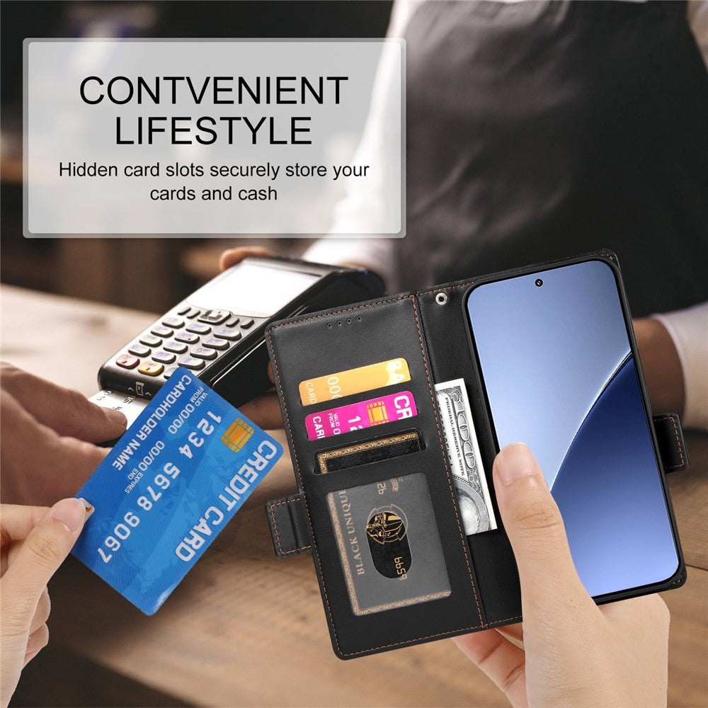 For Xiaomi 15 Ultra Stand Case PU Leather Wallet Phone Cover
