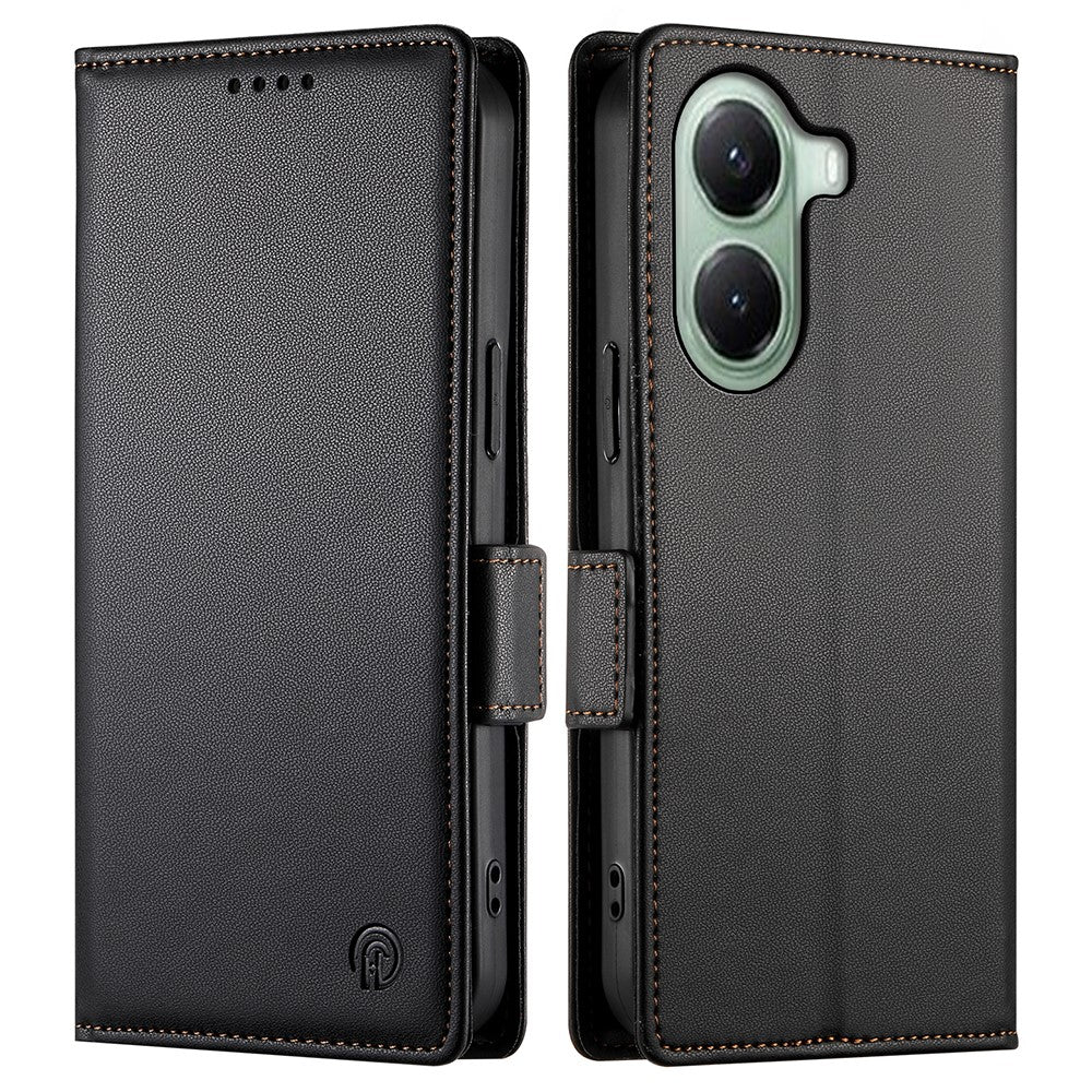 For Xiaomi Poco X7 Pro 5G  /  Redmi Turbo 4 5G Stand Case PU Leather Wallet Phone Cover