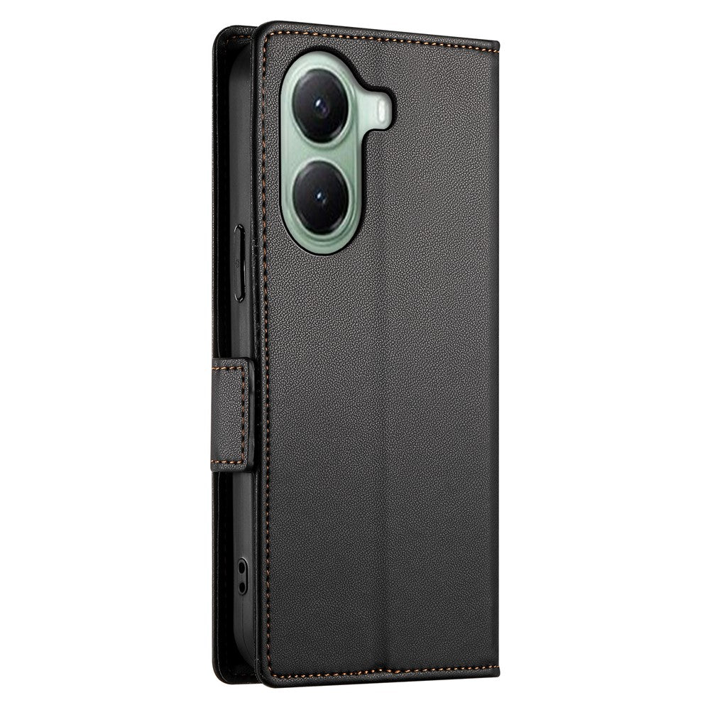 For Xiaomi Poco X7 Pro 5G  /  Redmi Turbo 4 5G Stand Case PU Leather Wallet Phone Cover