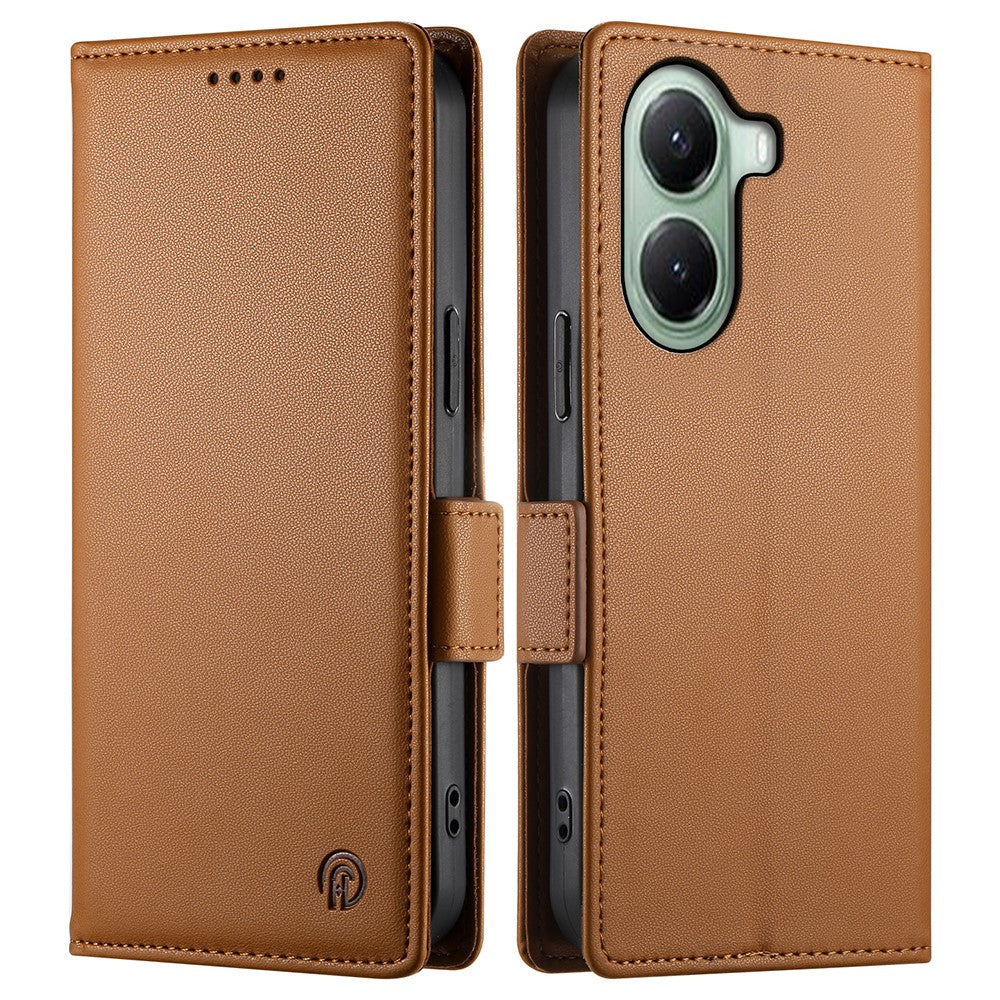 For Xiaomi Poco X7 Pro 5G  /  Redmi Turbo 4 5G Stand Case PU Leather Wallet Phone Cover
