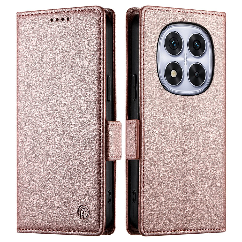 For Xiaomi Redmi Note 14 Pro 4G Stand Case PU Leather Wallet Phone Cover