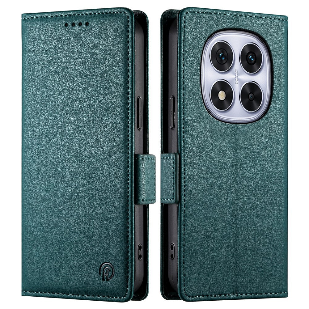 For Xiaomi Redmi Note 14 Pro 4G Stand Case PU Leather Wallet Phone Cover