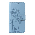 For Xiaomi 15 Ultra Leather Wallet Case with Strap Dandelion Imprint Phone Stand Cover