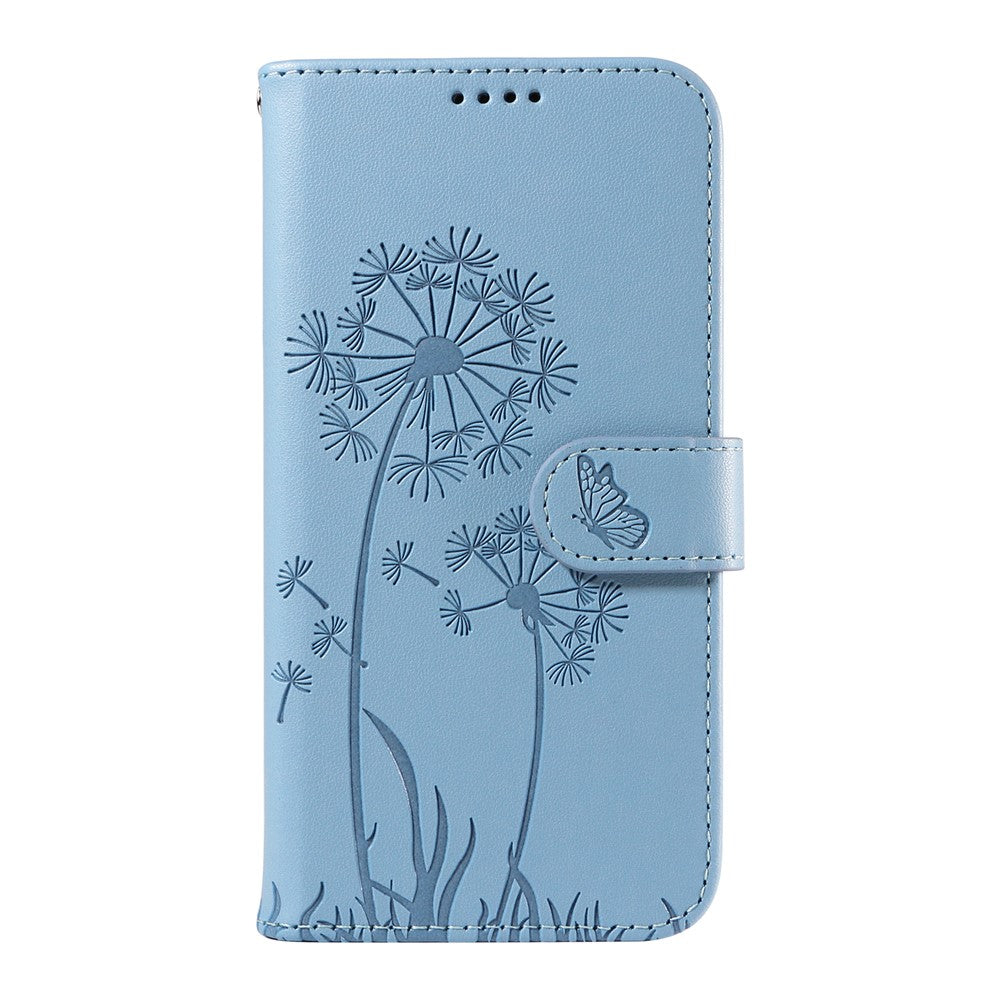 For Xiaomi 15 Ultra Leather Wallet Case with Strap Dandelion Imprint Phone Stand Cover