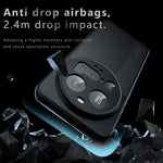 For Xiaomi 15 Ultra Case Skin-Touch TPU + PC Matte Phone Back Cover, Transparent Black