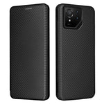 For Asus ROG Phone 9 5G Case Carbon Fiber Texture Drop-Proof PU Leather Phone Cover