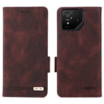 For Asus ROG Phone 9 5G Case Leather Wallet Flip Phone Cover with Hardware Decor
