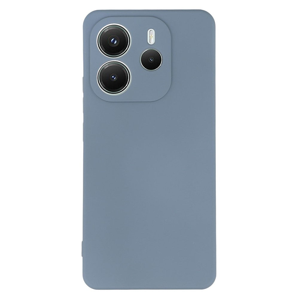 Xiaomi Redmi Note 14 4G (163.25mm) skal TPU baksida mjukt reptåligt fiberfoder mobilskal